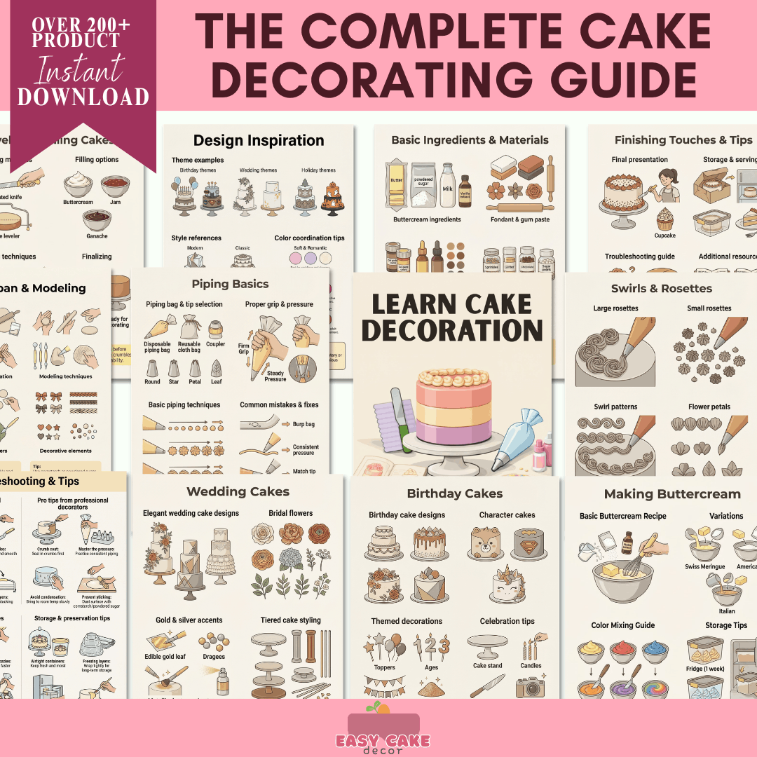 The Complete Cake Decorating Guide