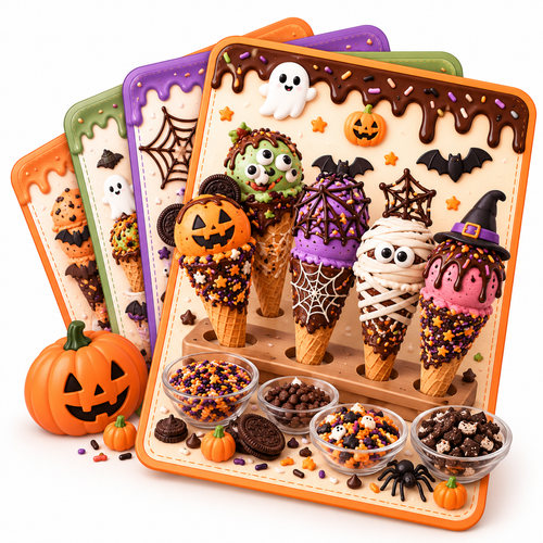 Ice Cream Cone Decorating Guide