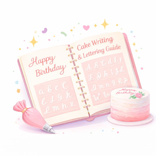 Cake Writing & Lettering Guide