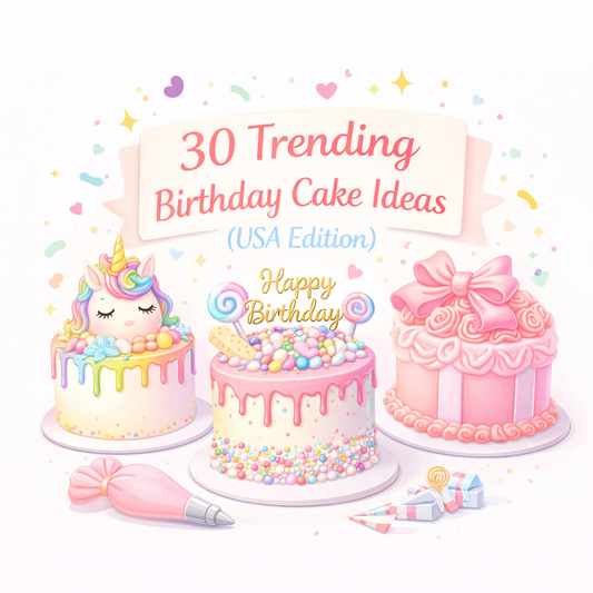 30 Trending Birthday Cake Ideas (USA Edition)