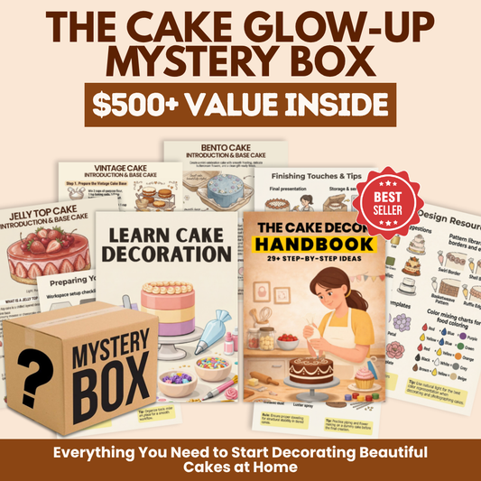 The Cake Glow-Up Art Mystery Box