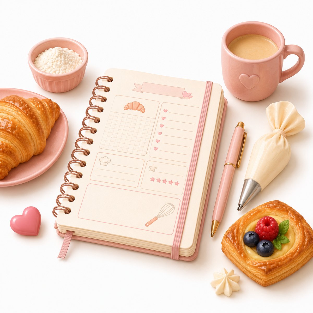 Pastry Practice Journal & Batch Tracker